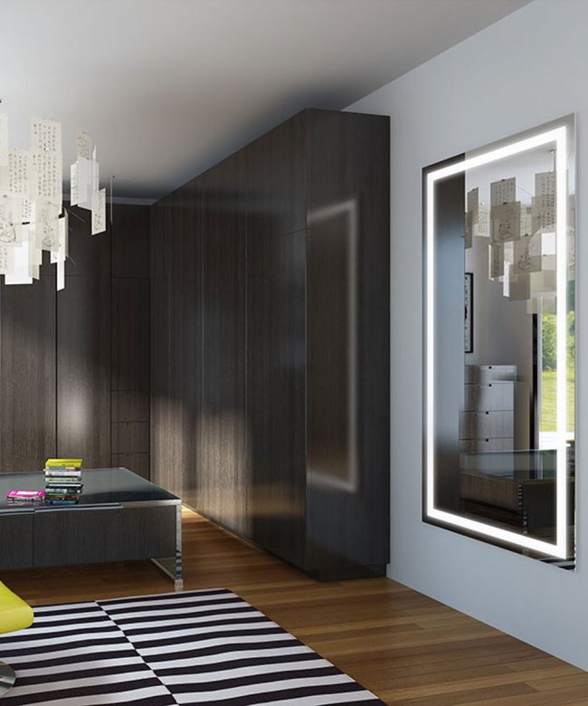 Integrity Wardrobe Mirror in Living Room