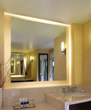 Serenity LED Lighted Mirror Product Page Image 3