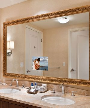 Stanford Bathroom Mirror TV at the Trump Las Vegas