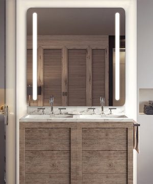 Bela LED Lighted Mirror Hero Image
