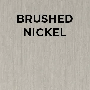 Brushed Nickel Metal Frame
