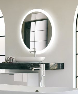 Trinity LED Lighted Mirror Showroom