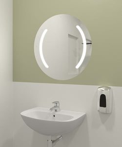 Placid Polycarbonate LED Lighted Mirror