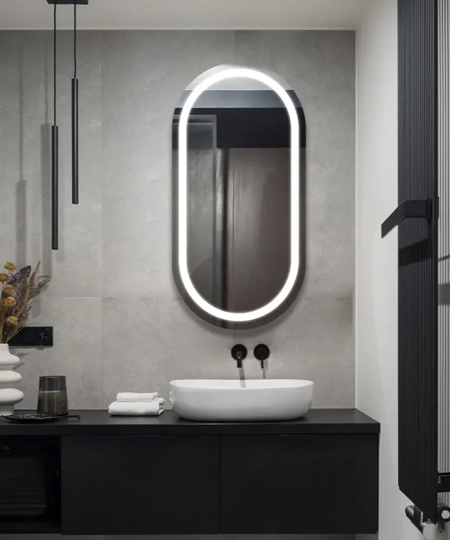 Saratoga™ LED Lighted Mirror - Image 2
