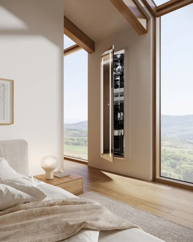 Ascension™ Lighted Wardrobe Cabinet