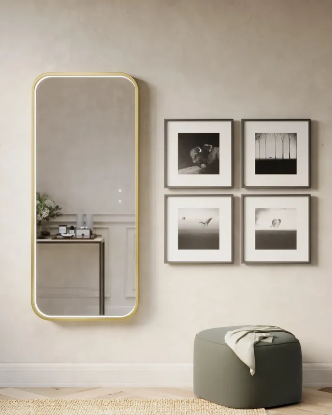 Eminence™ Lighted Wardrobe Mirror