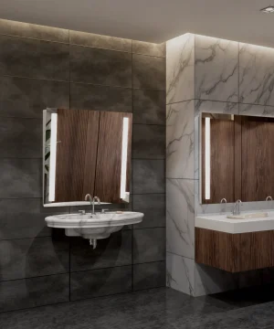 Fusion Tilt™ LED Lighted Mirror