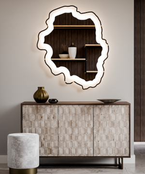 Isola LED Lighted Mirror